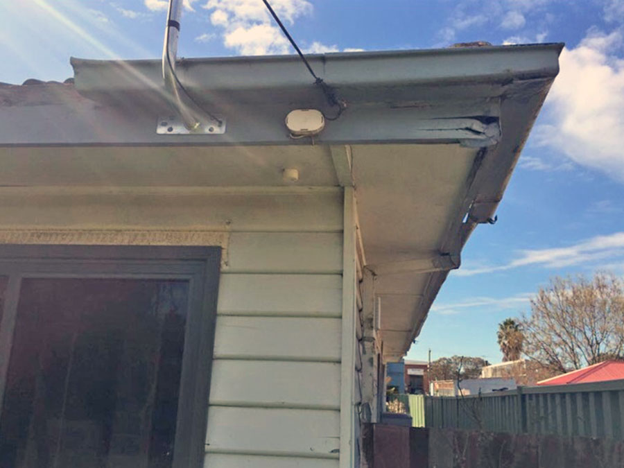 gutter replacement before