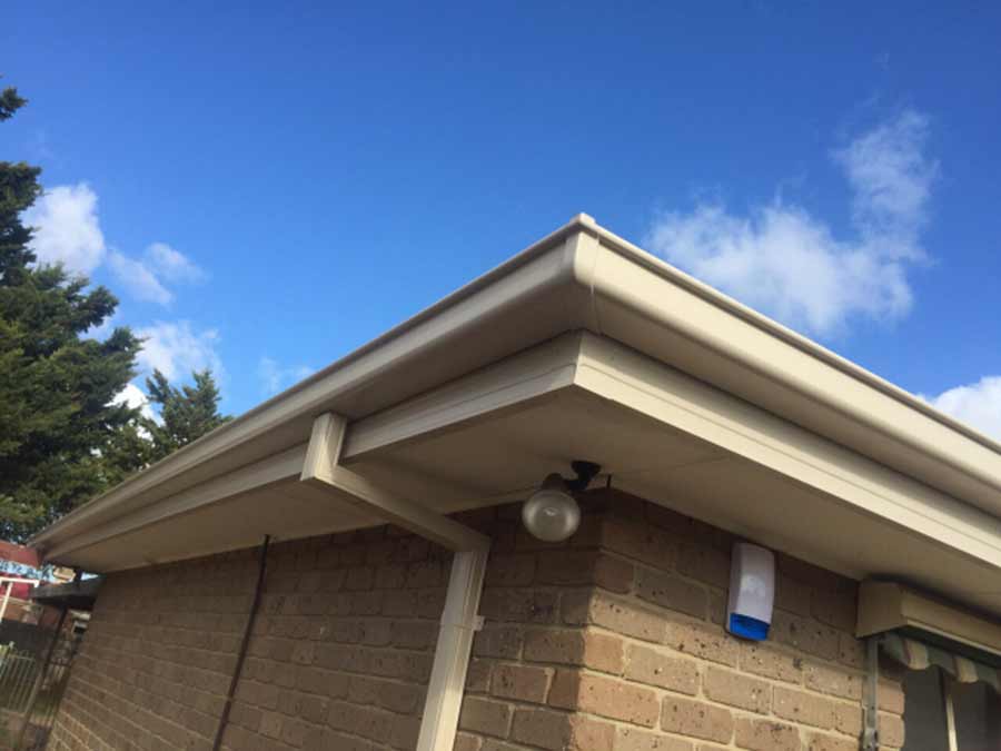 guttering quad after
